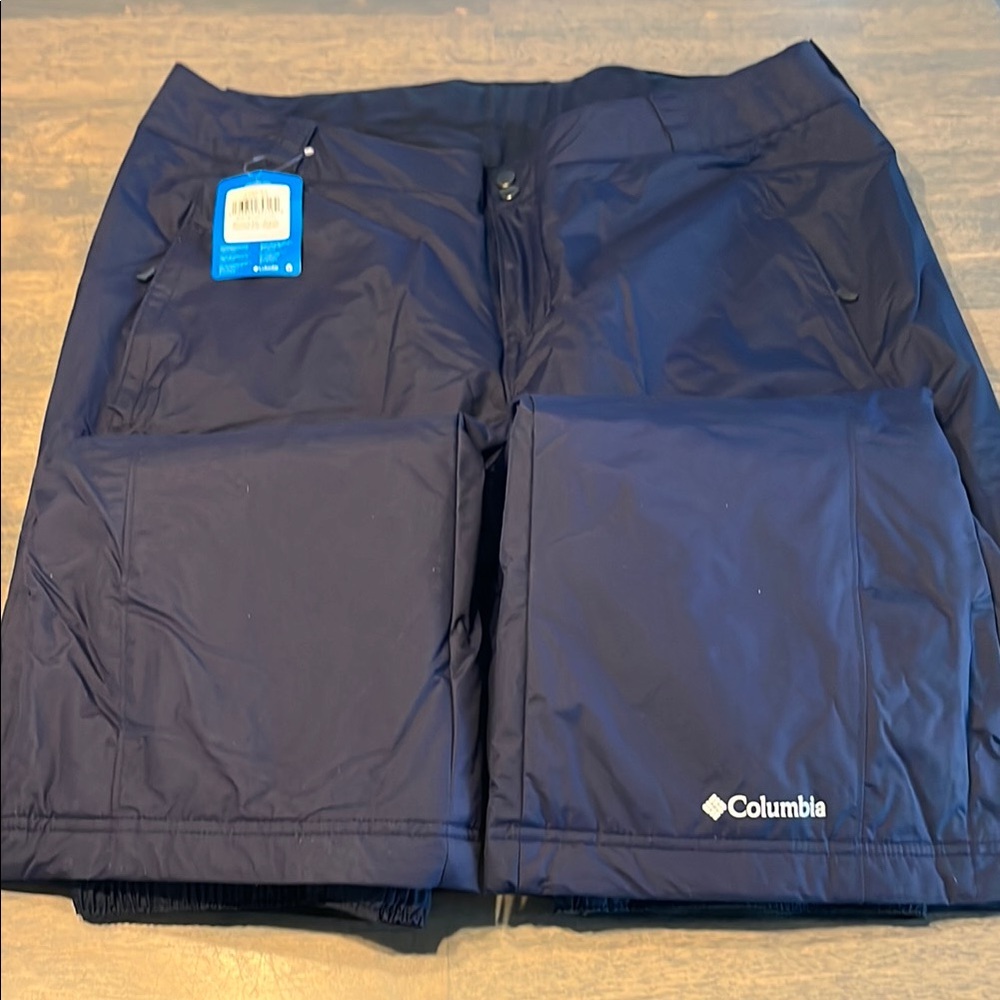 NWT Columbia Waterproof Snow Pants in Navy